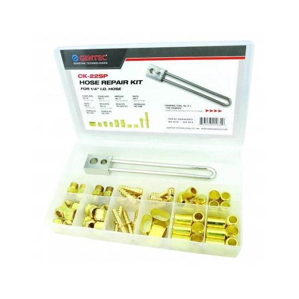Gentec HOSE REPAIR KITS, Hose Repair Kit, in. 1/4in. Fittings w/ C-1 CK-22SP - main